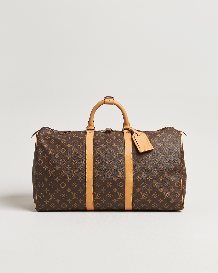 Heren | Pre-Owned & Vintage Bags | Louis Vuitton Pre-Owned | Keepall 50 Monogram