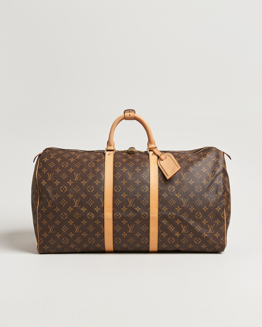 Heren | Pre-Owned & Vintage Bags | Louis Vuitton Pre-Owned | Keepall 55 Monogram