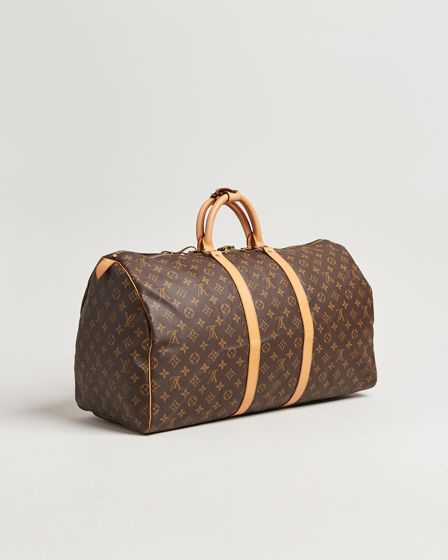 Heren | Pre-Owned & Vintage Bags | Louis Vuitton Pre-Owned | Keepall 55 Monogram