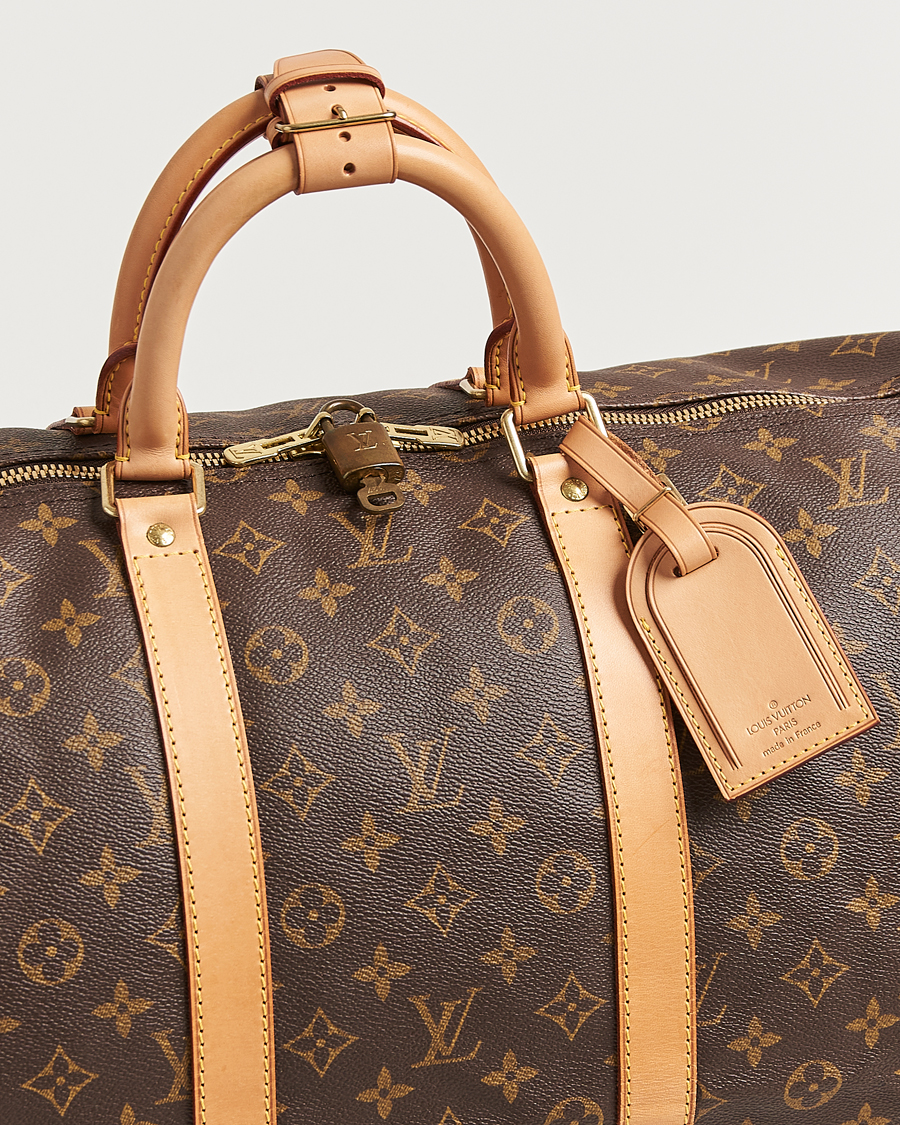 Heren | Pre-Owned & Vintage Bags | Louis Vuitton Pre-Owned | Keepall 55 Monogram