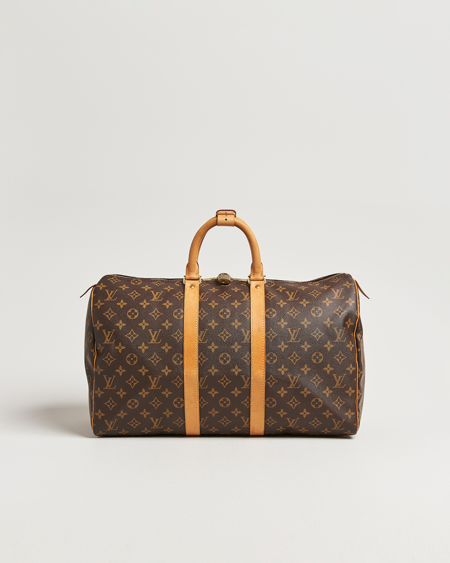 Heren | Pre-Owned & Vintage Bags | Louis Vuitton Pre-Owned | Keepall 45 Monogram