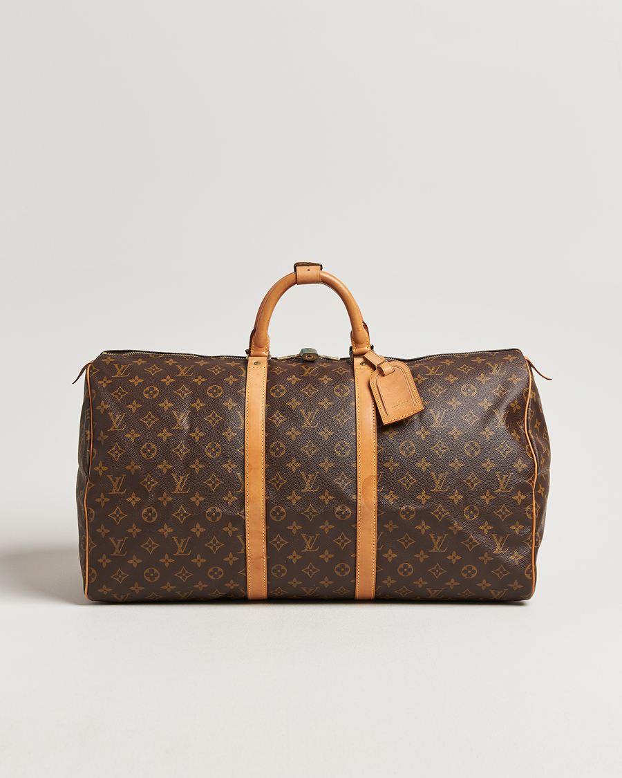 Heren | Pre-Owned & Vintage Bags | Louis Vuitton Pre-Owned | Keepall 55 Monogram