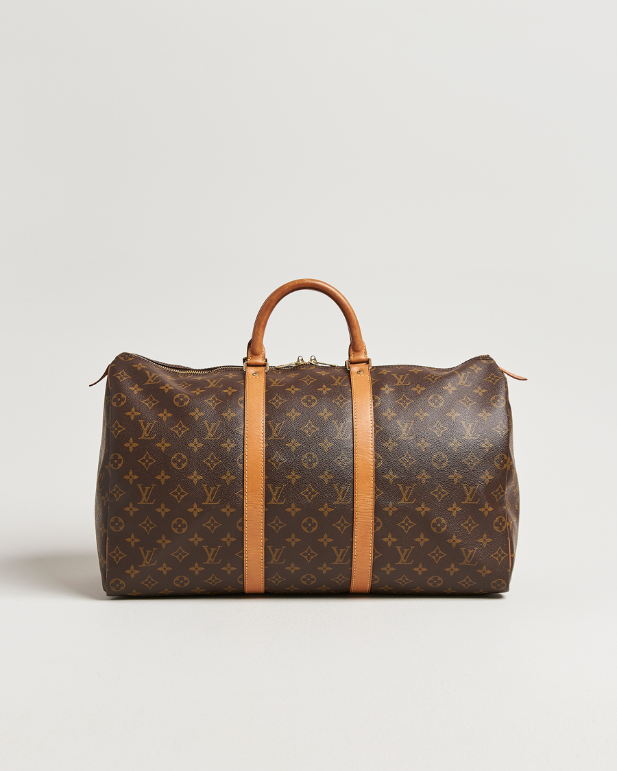 Heren | Pre-Owned & Vintage Bags | Louis Vuitton Pre-Owned | Keepall 50 Monogram