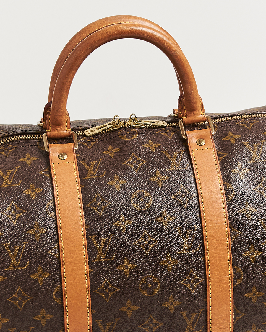 Heren | Pre-Owned & Vintage Bags | Louis Vuitton Pre-Owned | Keepall 50 Monogram