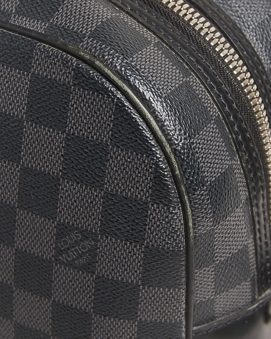 Heren | Pre-Owned & Vintage Bags | Louis Vuitton Pre-Owned | Jorn Porte Documents Damier Graphite