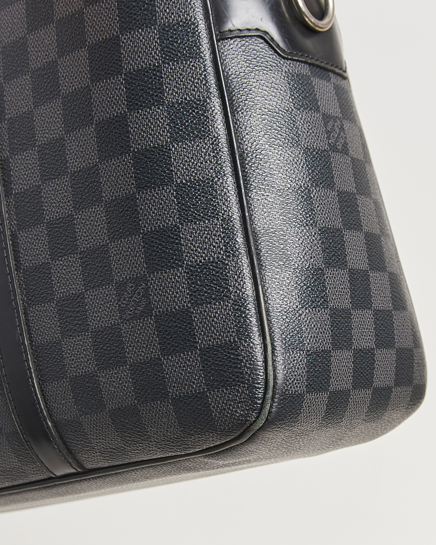 Heren | Pre-Owned & Vintage Bags | Louis Vuitton Pre-Owned | Jorn Porte Documents Damier Graphite