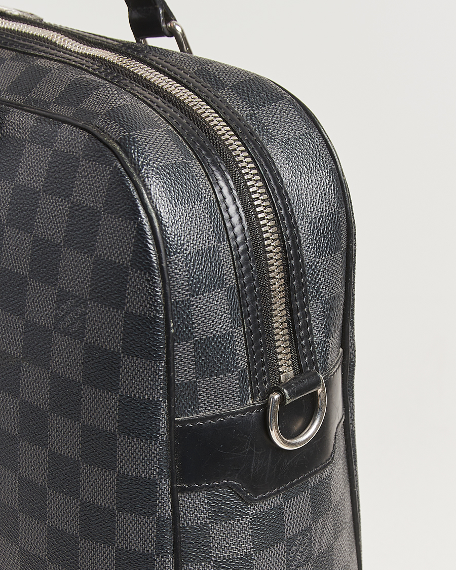 Heren | Pre-Owned & Vintage Bags | Louis Vuitton Pre-Owned | Jorn Porte Documents Damier Graphite
