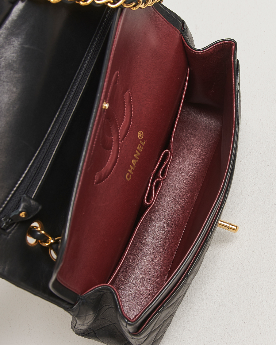 Heren | Pre-Owned & Vintage Bags | Chanel Pre-Owned | Classic Double Flap Medium Black