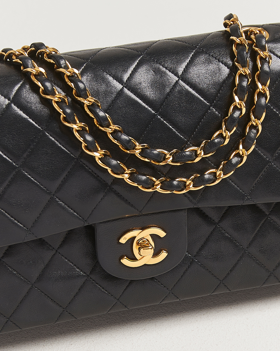Heren | Pre-Owned & Vintage Bags | Chanel Pre-Owned | Classic Double Flap Medium Black