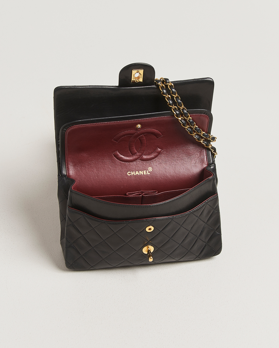 Heren | Pre-Owned & Vintage Bags | Chanel Pre-Owned | Classic Double Flap Medium Black