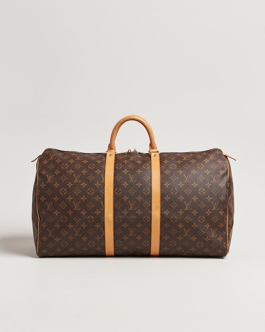 Heren | Pre-Owned & Vintage Bags | Louis Vuitton Pre-Owned | Keepall 55 Monogram