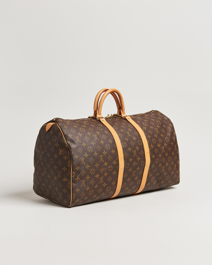 Heren | Pre-Owned & Vintage Bags | Louis Vuitton Pre-Owned | Keepall 55 Monogram