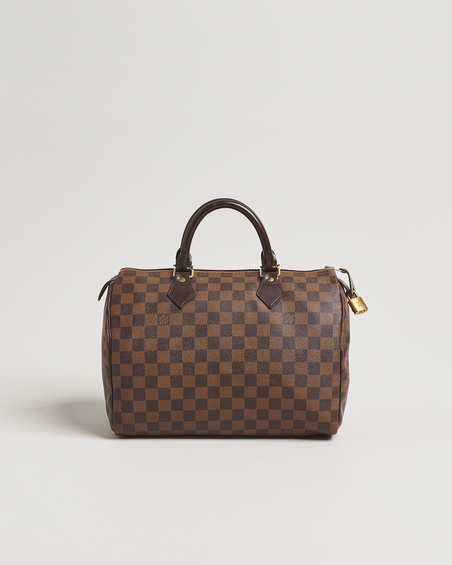 Heren | Pre-Owned & Vintage Bags | Louis Vuitton Pre-Owned | Speedy 30 Damier Ebene