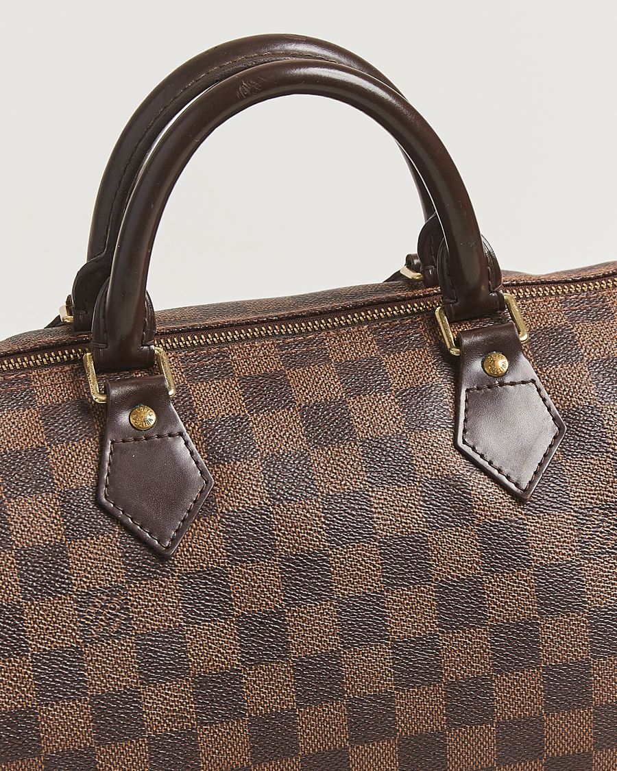 Heren | Pre-Owned & Vintage Bags | Louis Vuitton Pre-Owned | Speedy 30 Damier Ebene