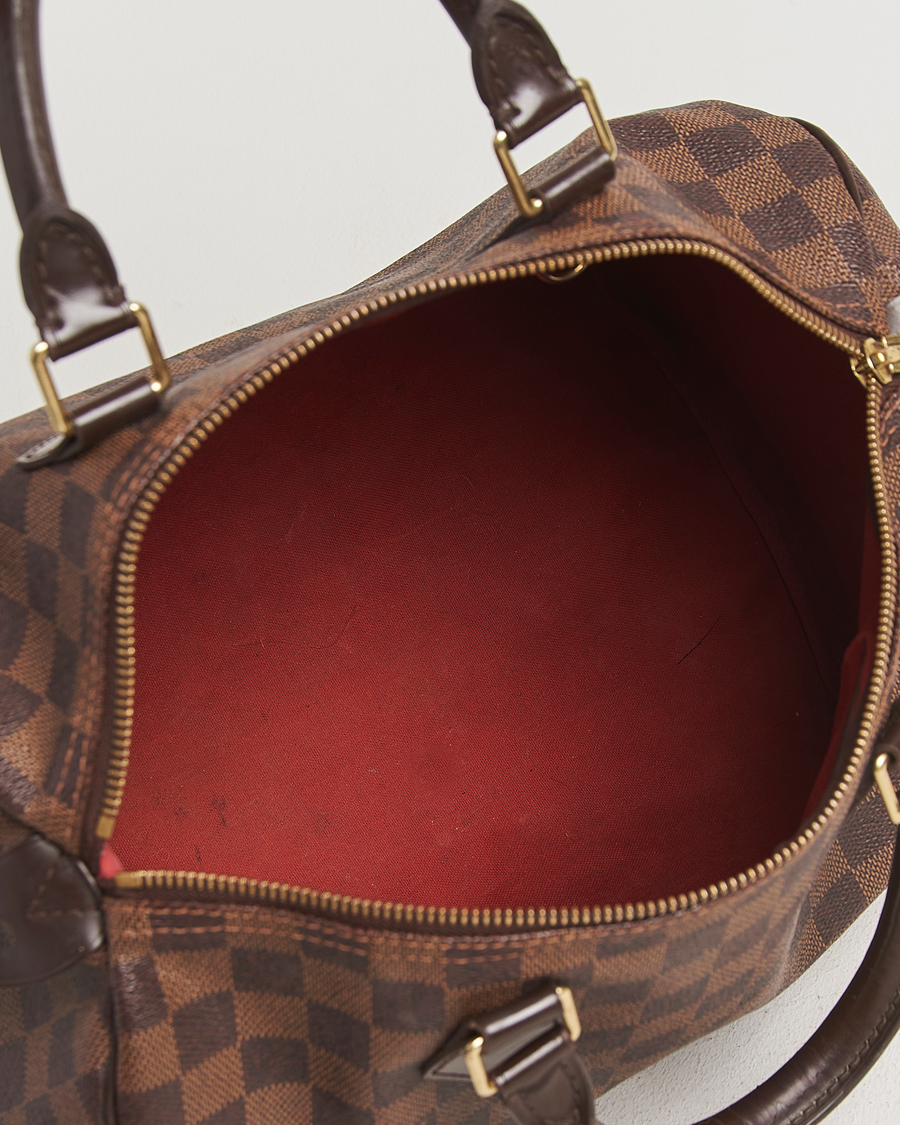 Heren | Pre-Owned & Vintage Bags | Louis Vuitton Pre-Owned | Speedy 30 Damier Ebene