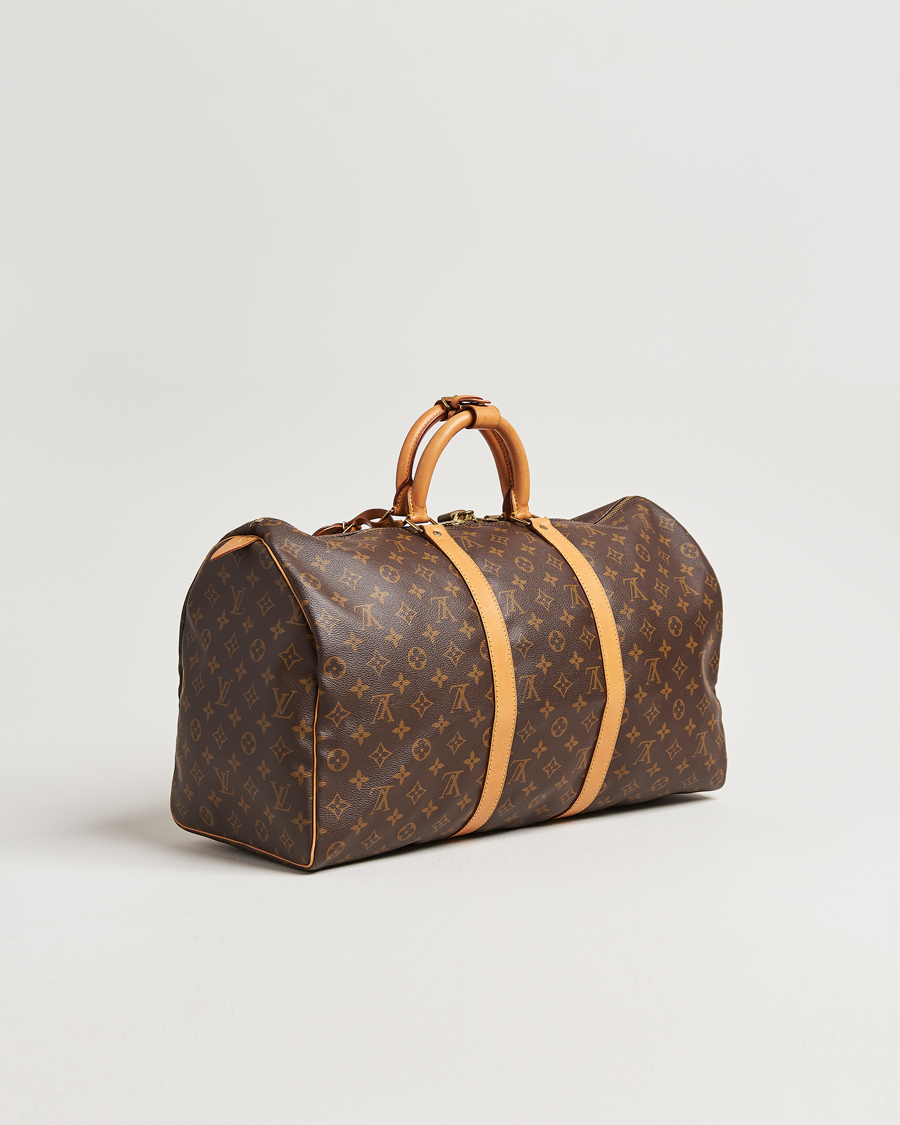 Heren | Pre-Owned & Vintage Bags | Louis Vuitton Pre-Owned | Keepall 50 Monogram