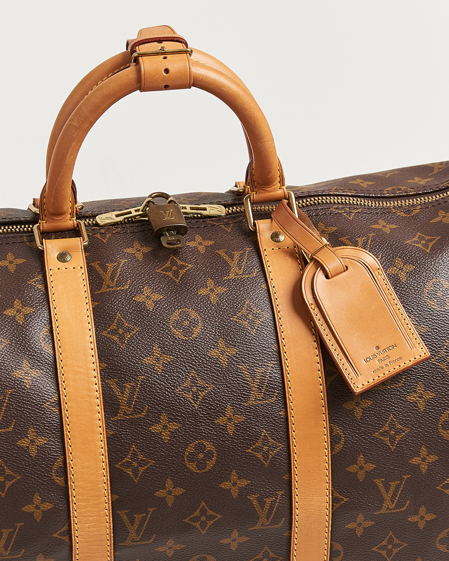 Heren | Pre-Owned & Vintage Bags | Louis Vuitton Pre-Owned | Keepall 50 Monogram