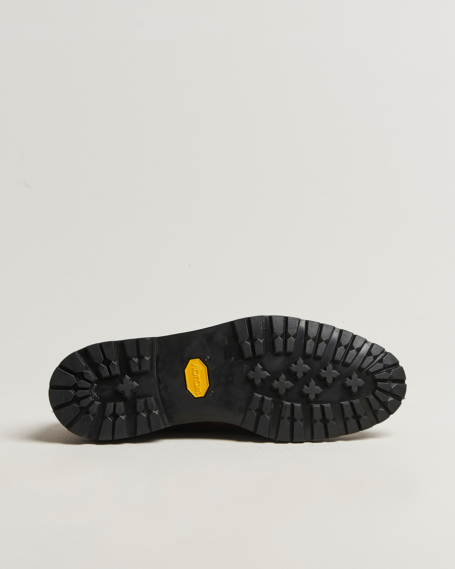 Heren | Derby schoenen | Crockett & Jones | Sandhurst Derby Vibram Brown Scotch Grain