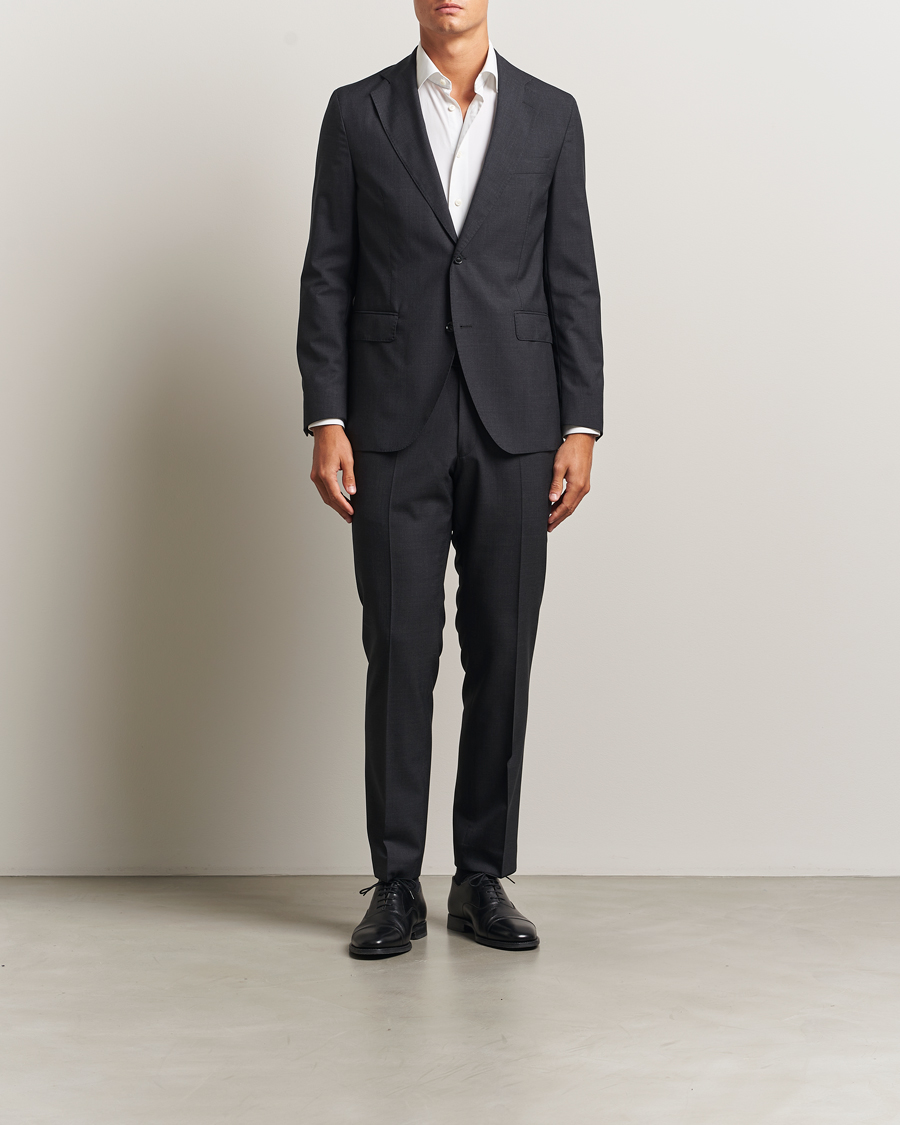 Heren | Blazers | Oscar Jacobson | Fogerty Wool Blazer Grey