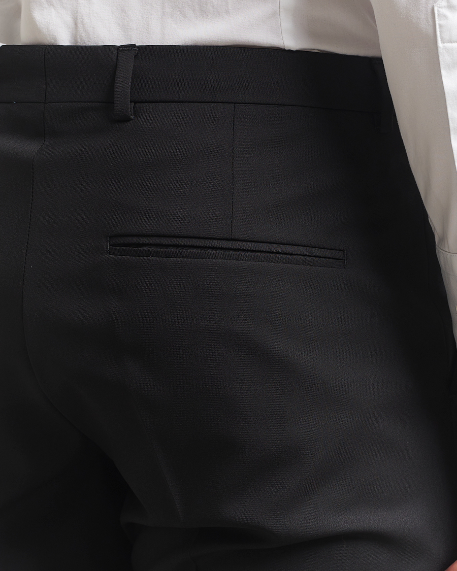 Heren | Broeken | Oscar Jacobson | Dandy Wool Trousers Black