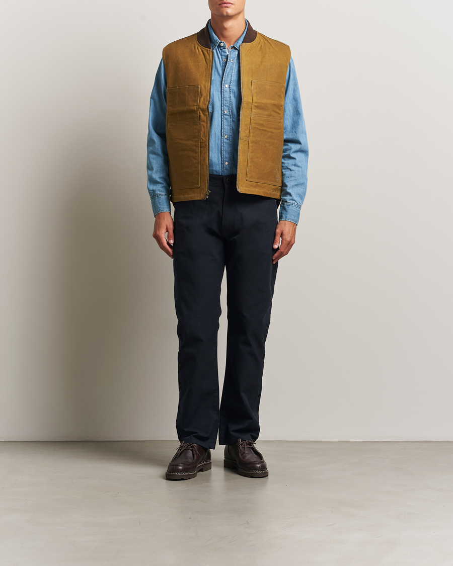 Heren | Broeken | Filson | Dry Tin 5 Pocket Pants Blue