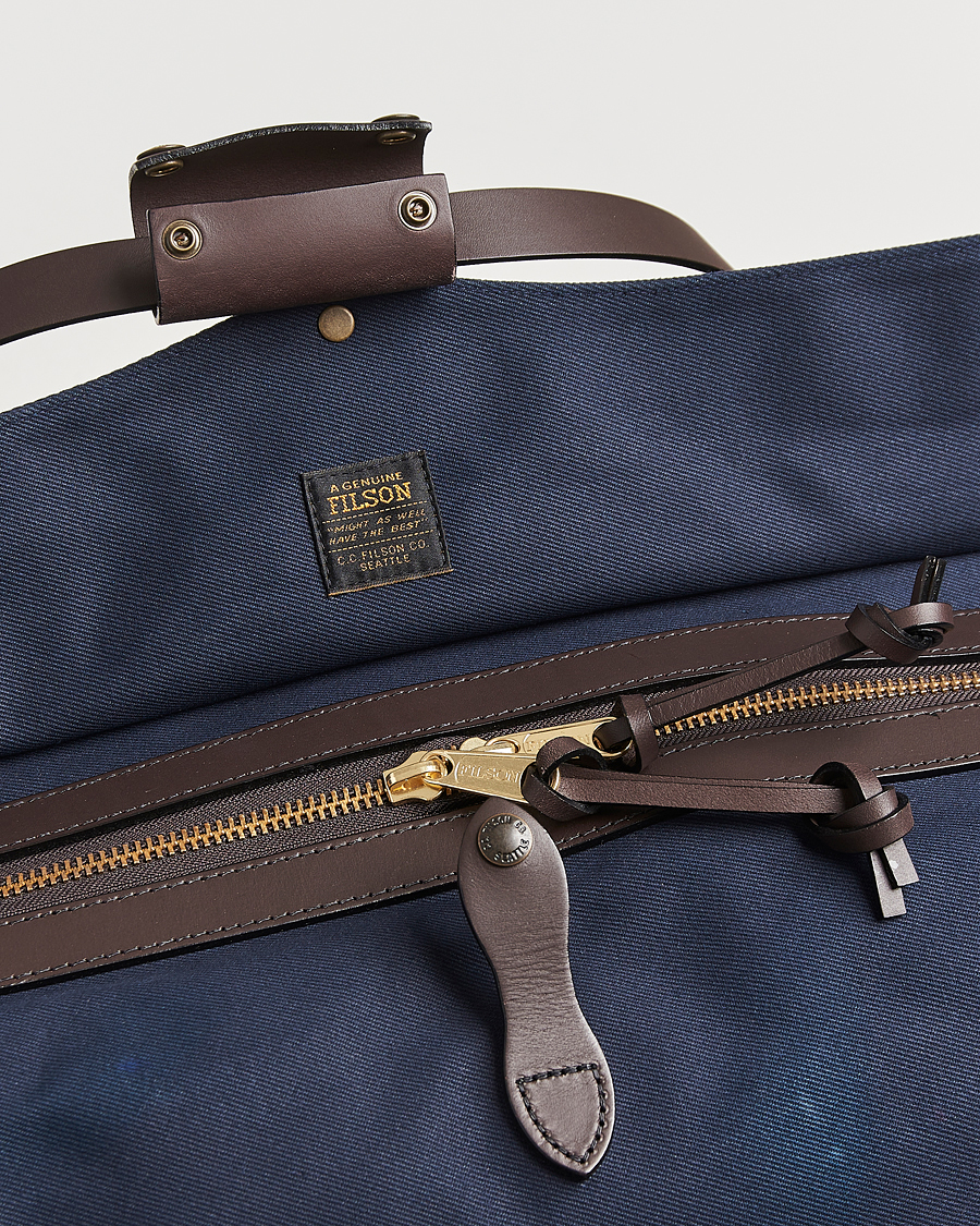 Heren | Tassen | Filson | Rugged Twill Duffle Large Navy