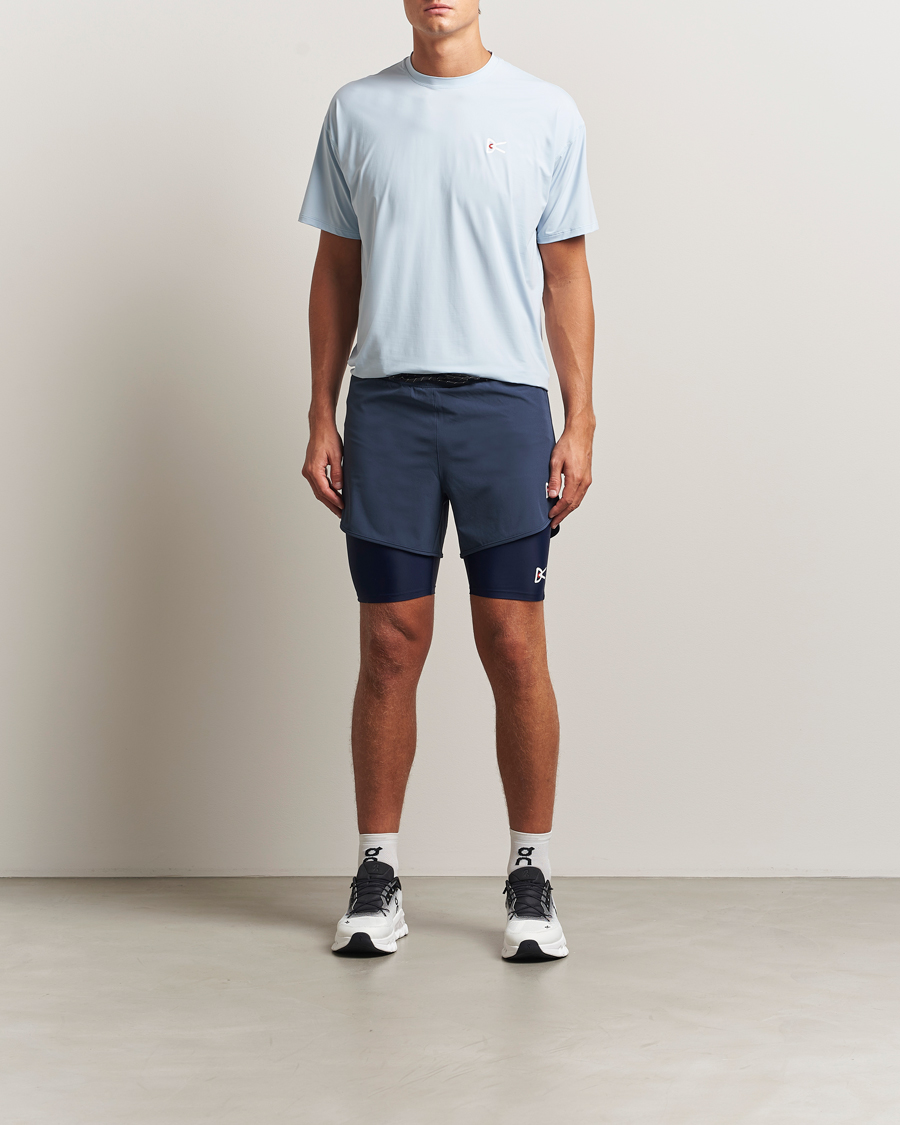 Heren | T-shirts | District Vision | Lightweight Short Sleeve T-Shirt Frost