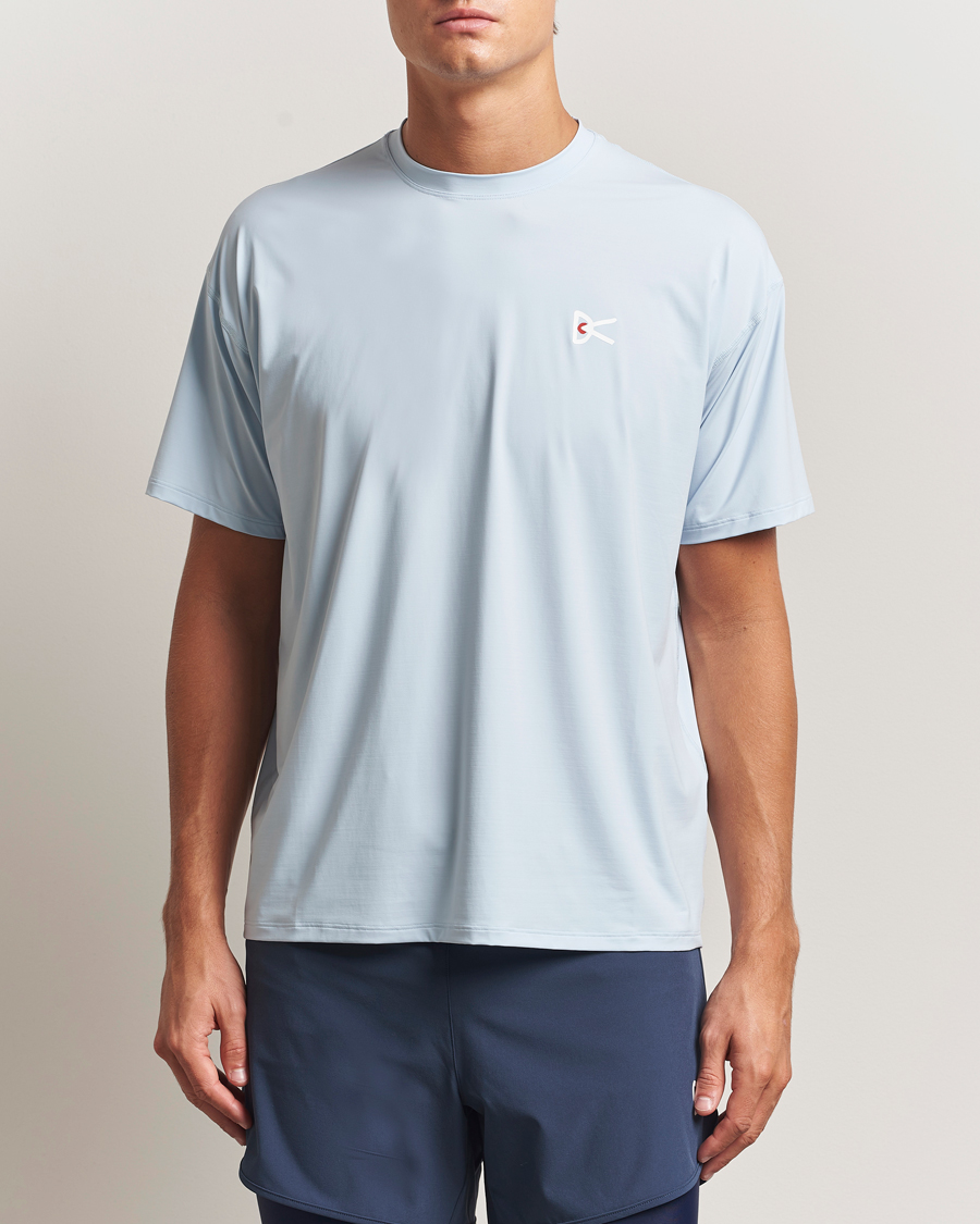 Heren | T-shirts | District Vision | Lightweight Short Sleeve T-Shirt Frost