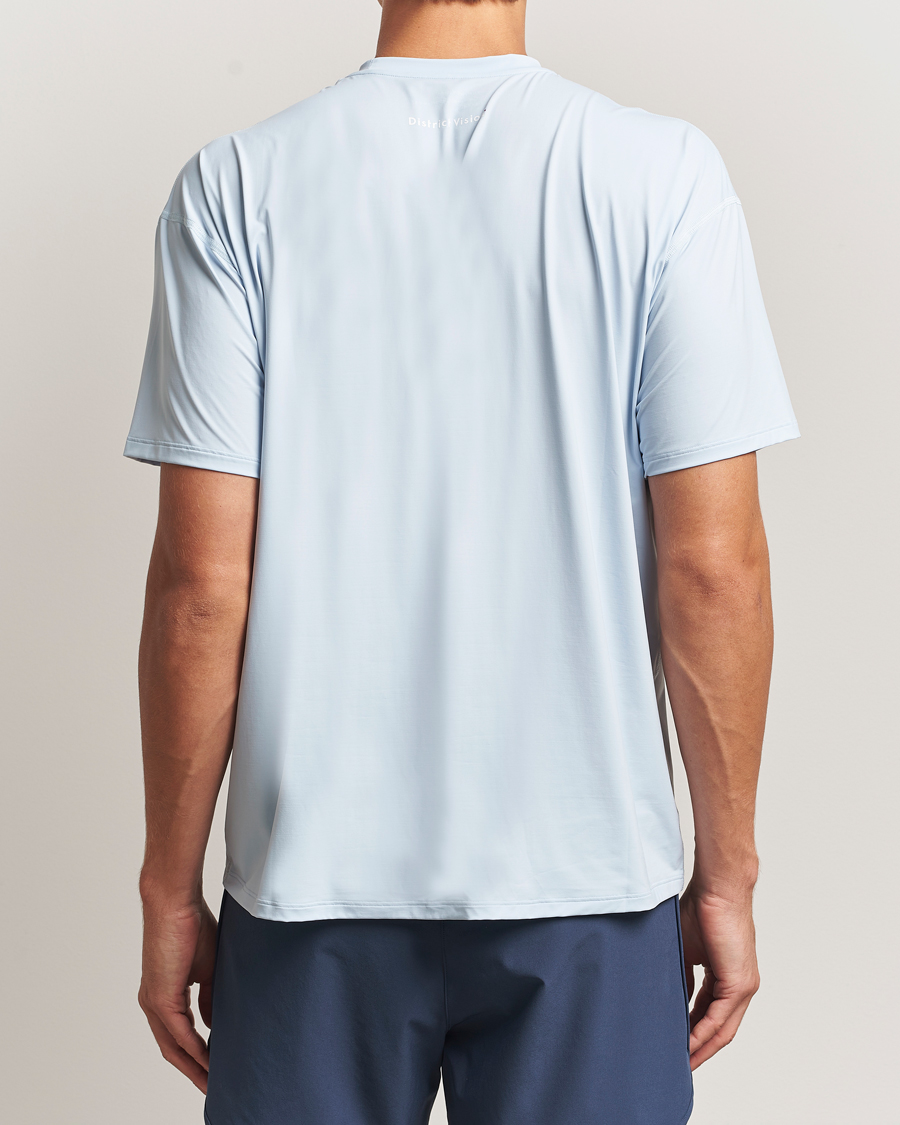 Heren | T-shirts | District Vision | Lightweight Short Sleeve T-Shirt Frost