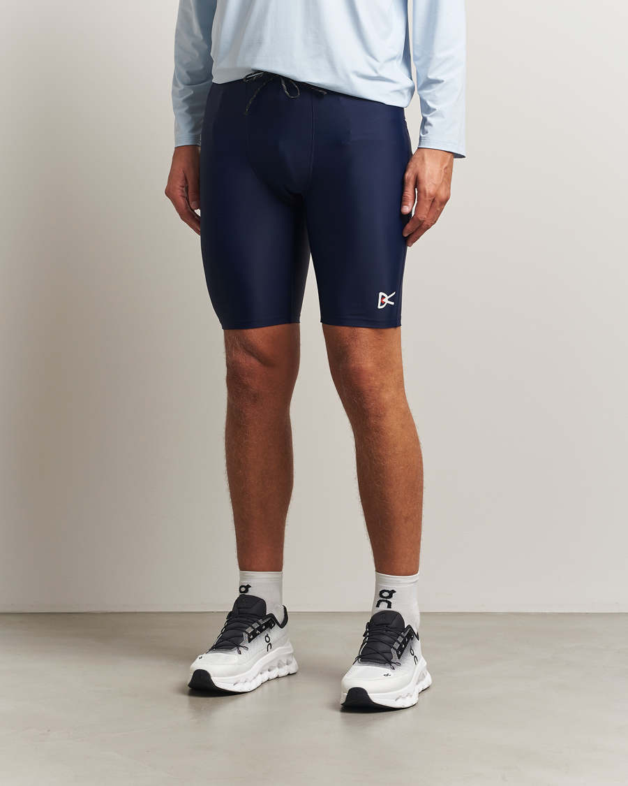 Heren | Korte broek | District Vision | 9 Inch Half Tights Indigo