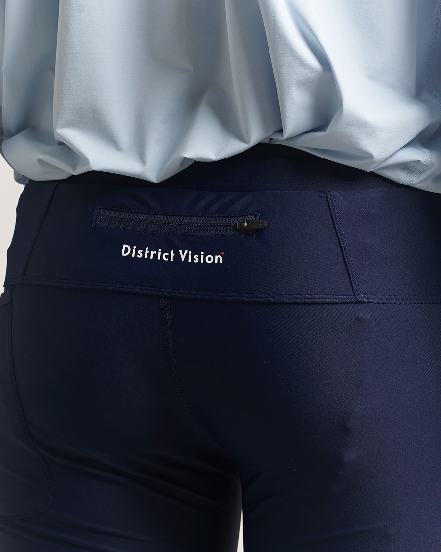Heren | Korte broek | District Vision | 9 Inch Half Tights Indigo