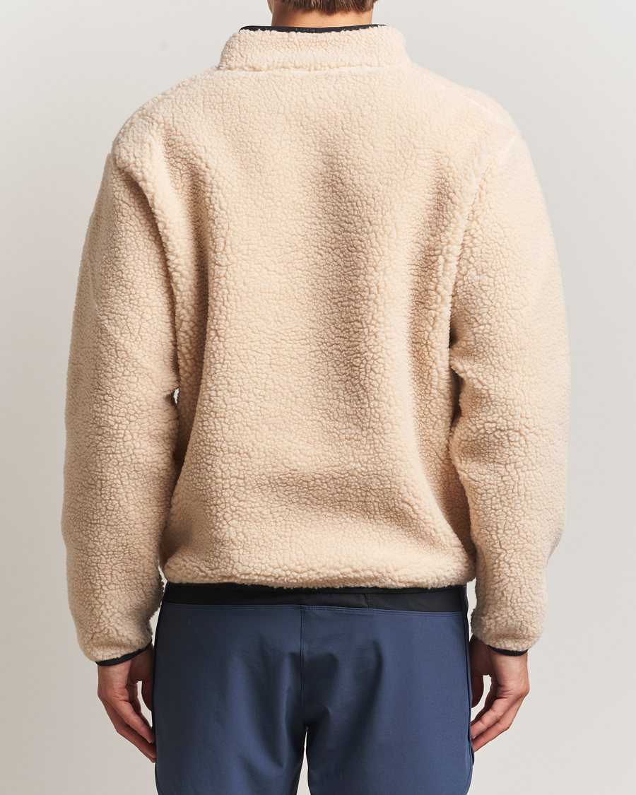 Heren | Truien | District Vision | Heavyweight Half Zip Pile Fleece Quartz
