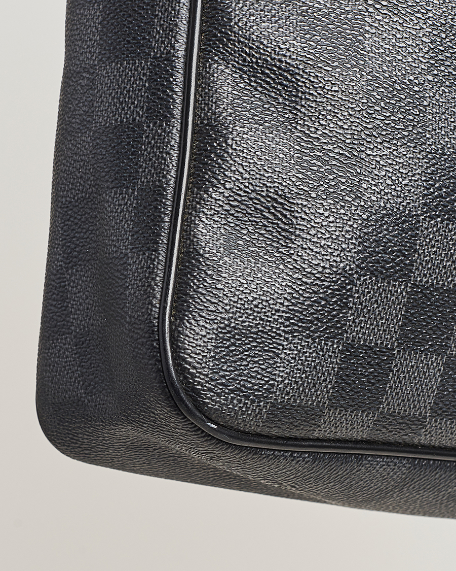 Heren | Pre-Owned & Vintage Bags | Louis Vuitton Pre-Owned | Daniel MM Shoulder Bag Damier Graphite