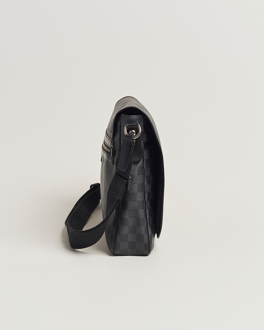 Heren | Pre-Owned & Vintage Bags | Louis Vuitton Pre-Owned | Daniel MM Shoulder Bag Damier Graphite