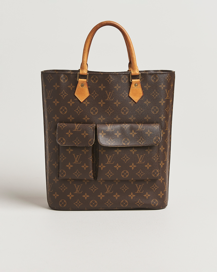 Heren | Pre-Owned & Vintage Bags | Louis Vuitton Pre-Owned | Pocket Totebag Monogram