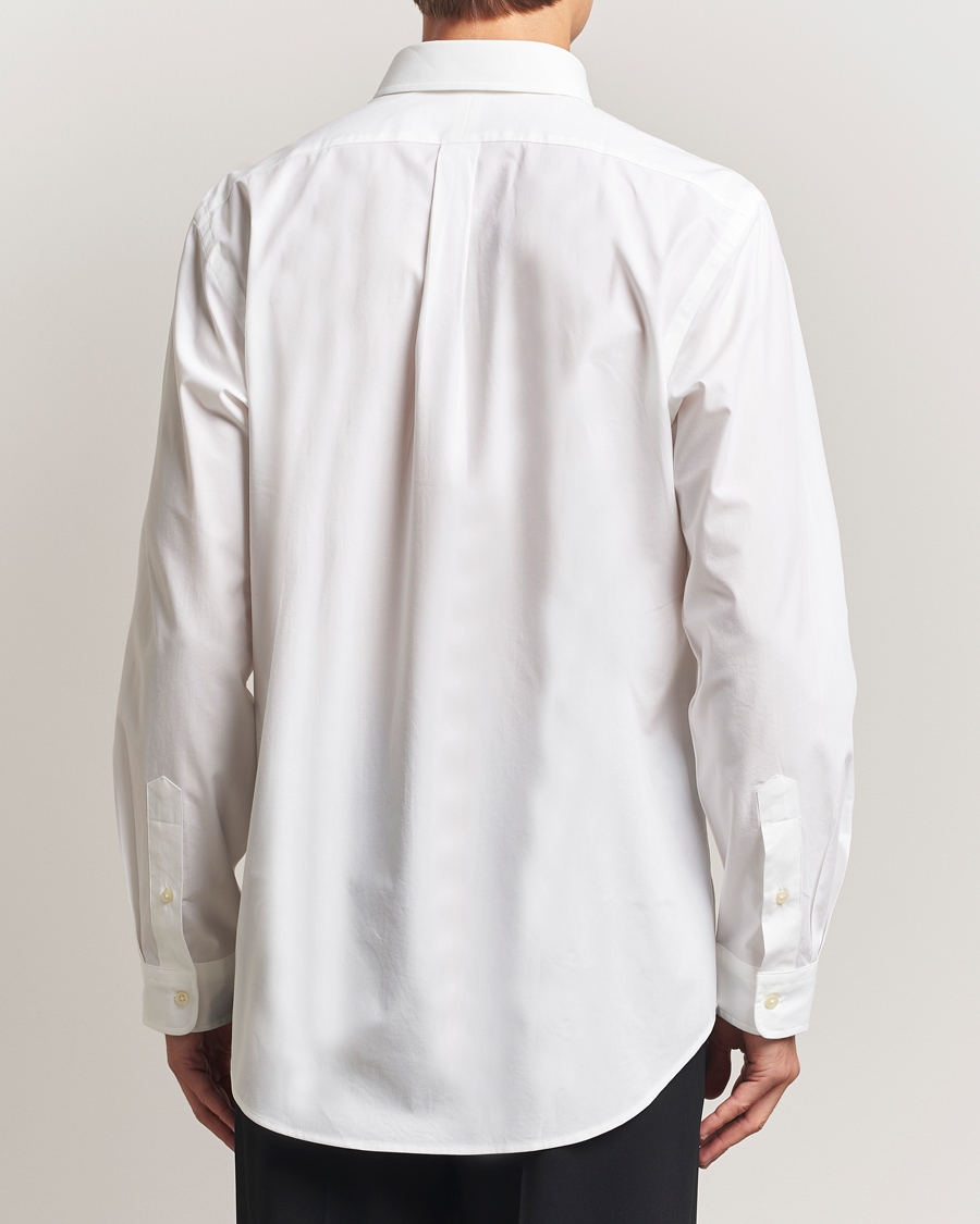 Heren | Overhemden | Polo Ralph Lauren | Custom Fit Stretch Poplin Shirt White