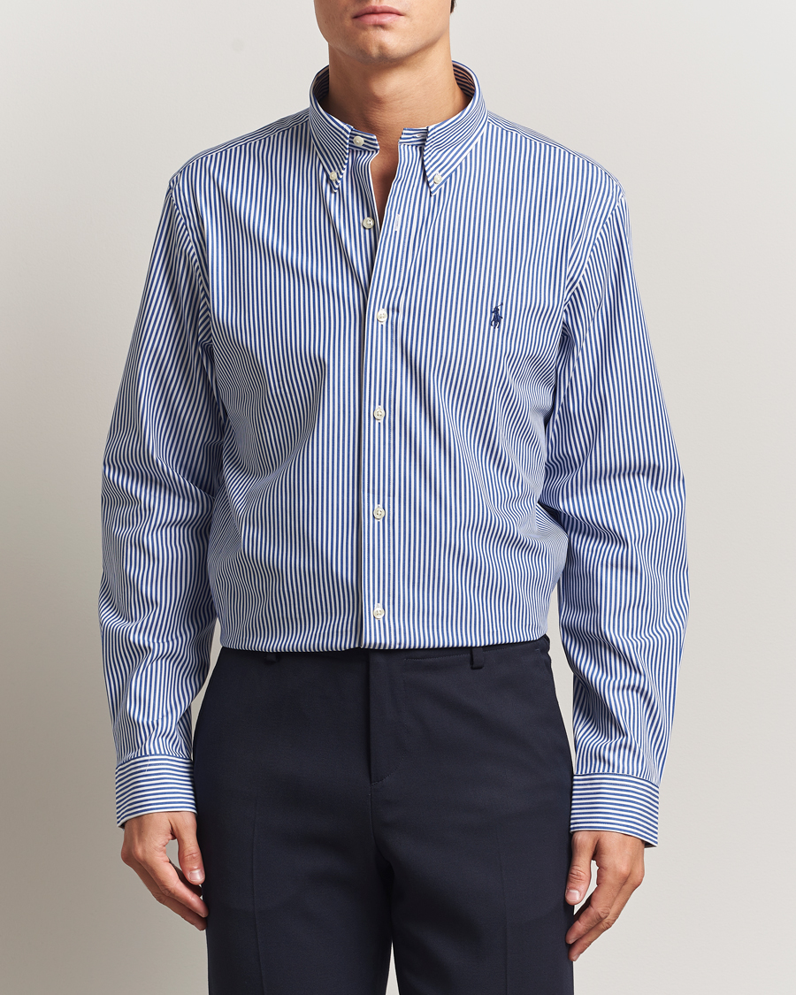 Heren | Overhemden | Polo Ralph Lauren | Custom Fit Stretch Poplin Shirt Bengal Stripe
