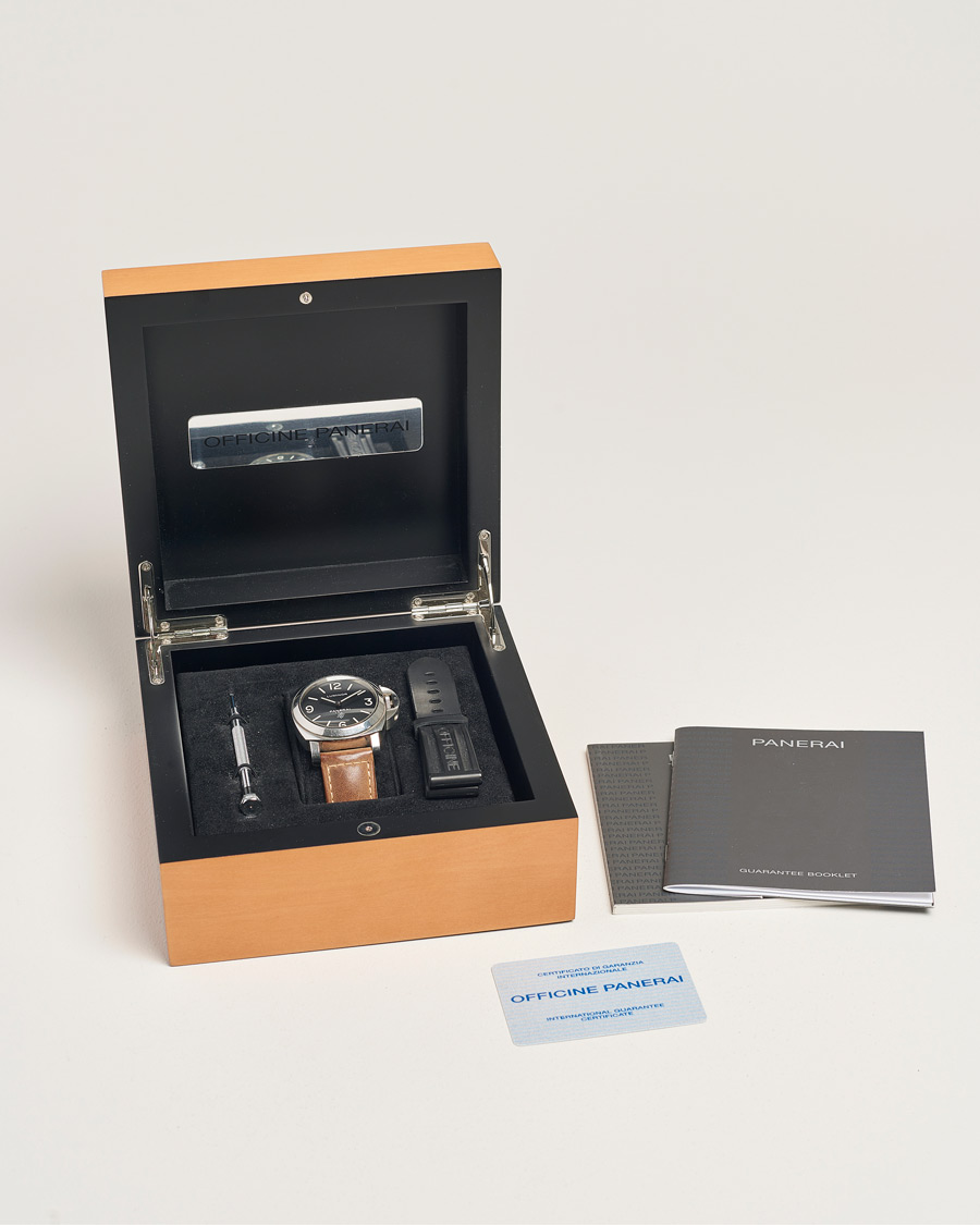 Heren | Panerai Pre-Owned Luminor 44 Base Logo | Panerai Pre-Owned | Luminor 44 Base Logo