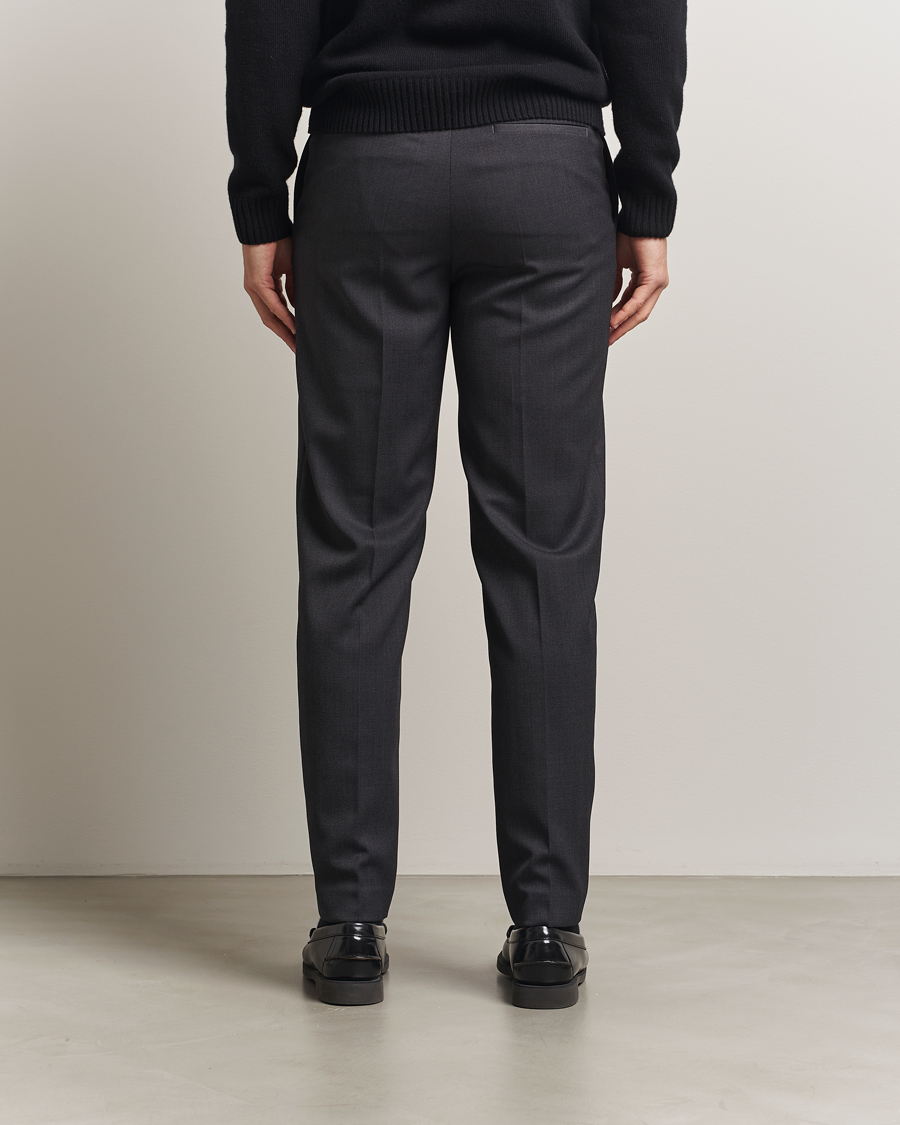 Heren | Broeken | Filippa K | Troy Tailored Drawstring Trousers Mid Grey