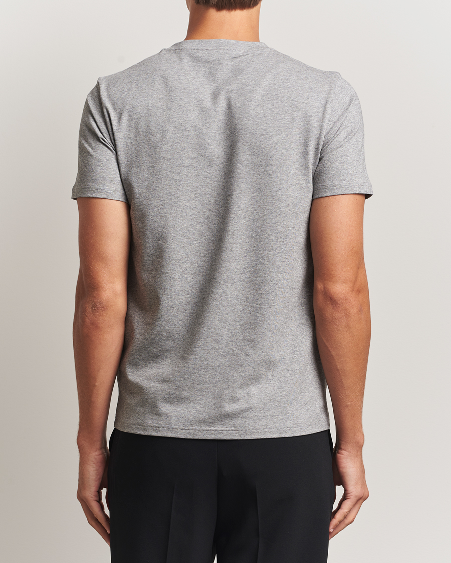 Heren | T-shirts | Filippa K | Soft Lycra T-Shirt Mid Grey Melange