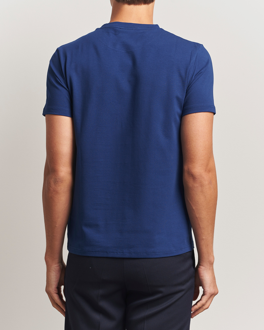 Heren | T-shirts | Filippa K | Soft Lycra T-Shirt Royal Navy