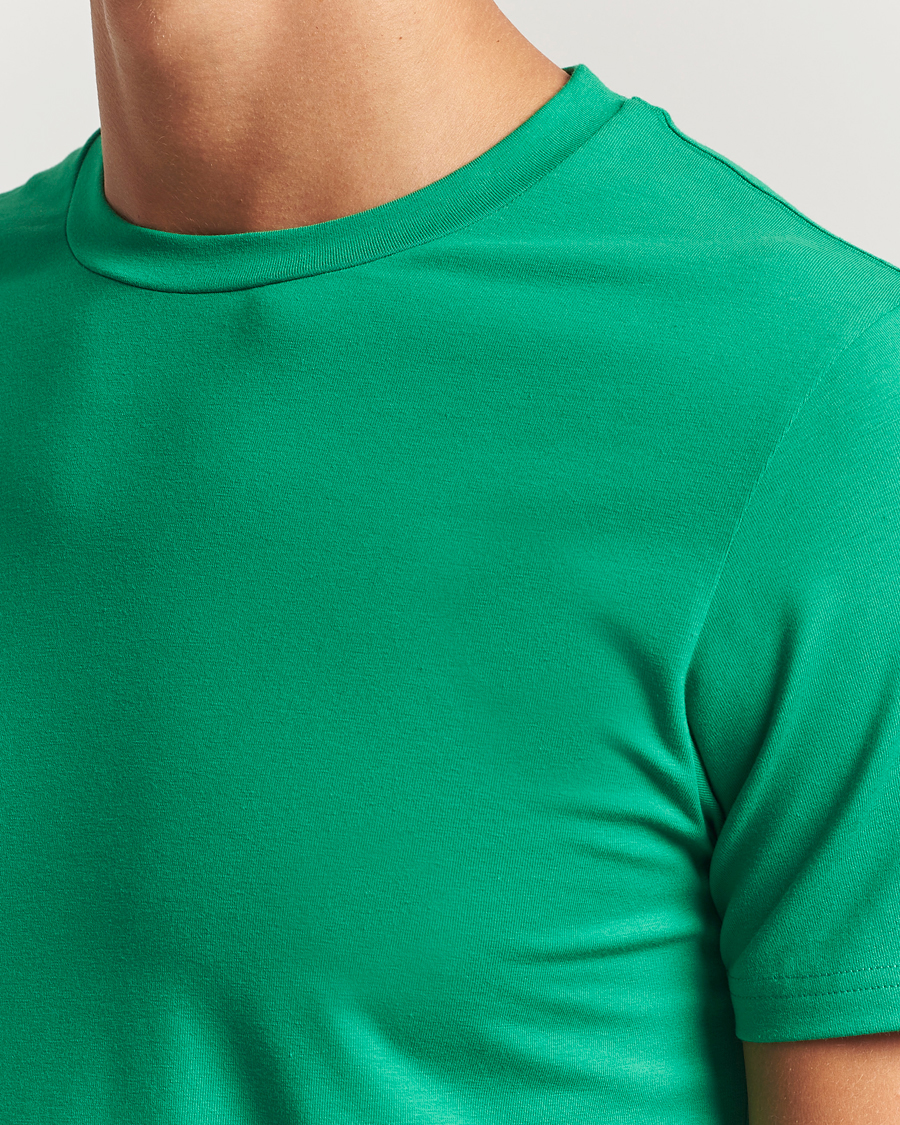 Heren | T-shirts | Filippa K | Soft Lycra T-Shirt Apple Green