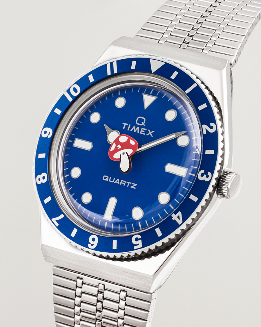 Heren | Timex Timex x Seconde/Seconde/ Steel 38mm Blue Dial | Timex | x Seconde/Seconde/ Steel 38mm Blue Dial