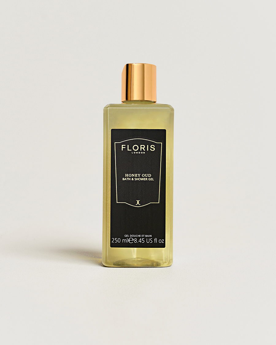 Heren | Huidverzorging | Floris London | Honey Oud Bath & Shower Gel 250ml