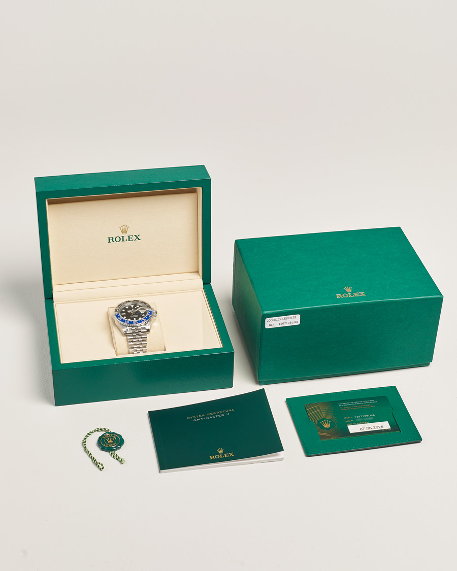 Heren | Rolex Pre-Owned GMT-Master II Batgirl | Rolex Pre-Owned | GMT-Master II Batgirl