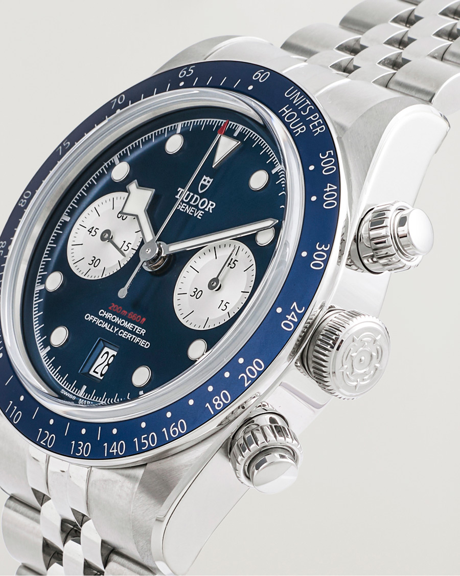 Heren | Pre-Owned & Vintage Watches | Tudor Pre-Owned | Black Bay Chrono Boutique Edition