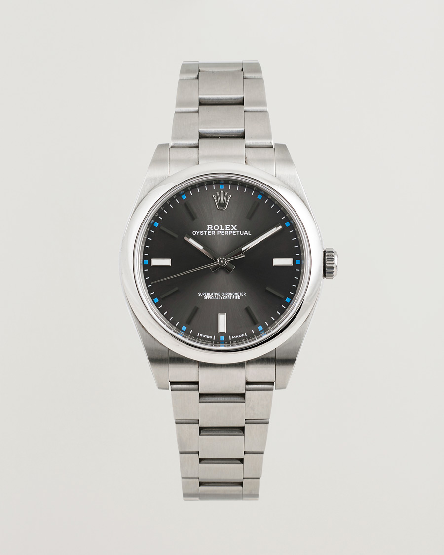 Heren | Pre-Owned & Vintage Watches | Rolex Pre-Owned | Oyster Perpetual 39
