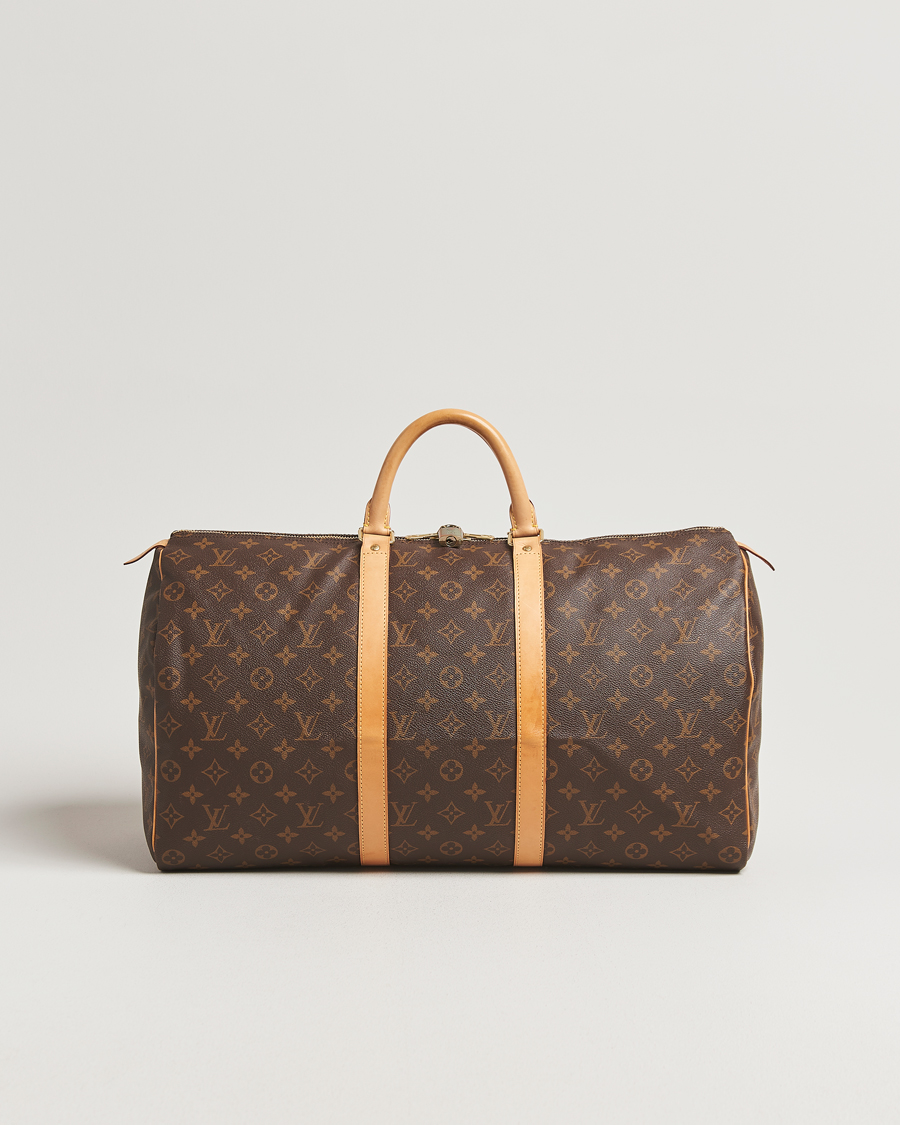 Heren | Pre-Owned & Vintage Bags | Louis Vuitton Pre-Owned | Keepall 50 Monogram