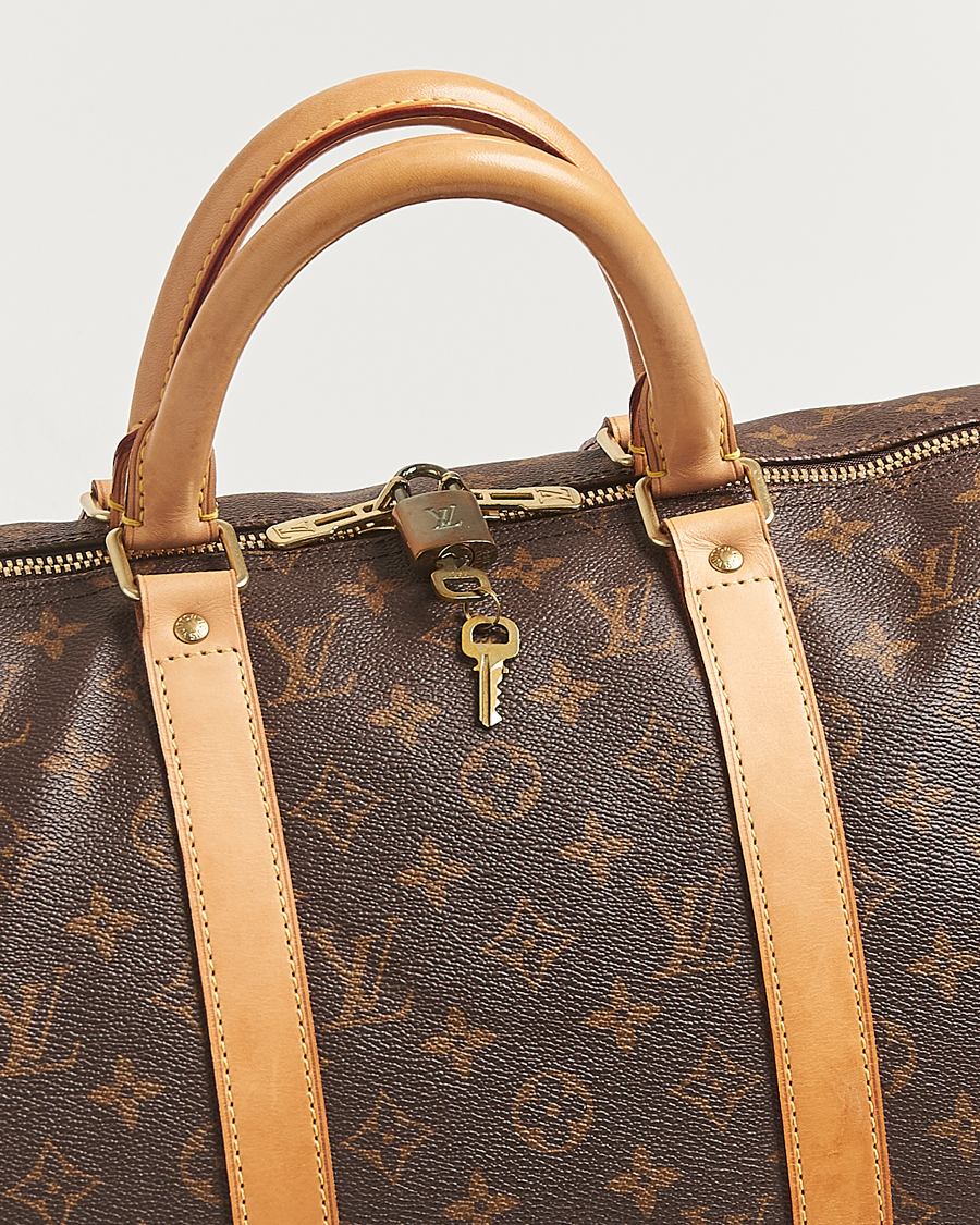 Heren | Pre-Owned & Vintage Bags | Louis Vuitton Pre-Owned | Keepall 50 Monogram