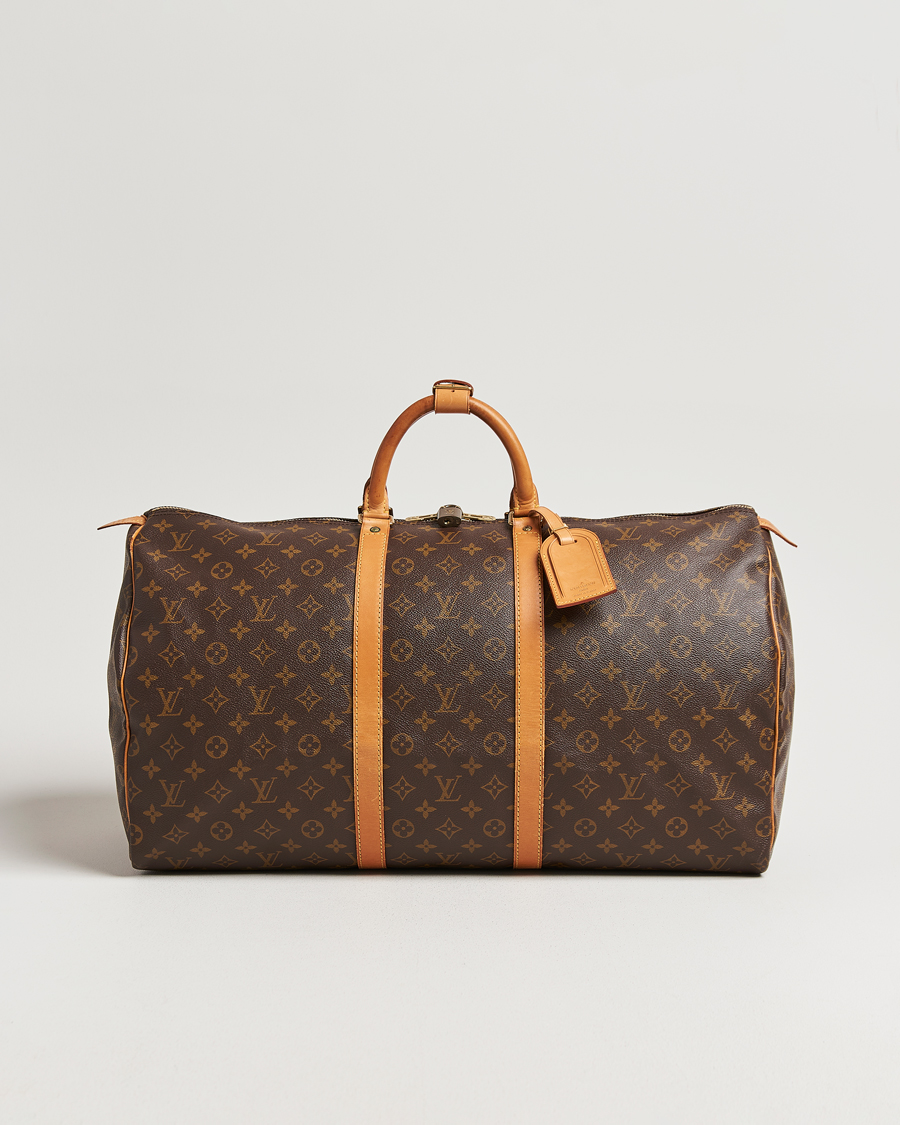 Heren | Pre-Owned & Vintage Bags | Louis Vuitton Pre-Owned | Keepall 55 Monogram